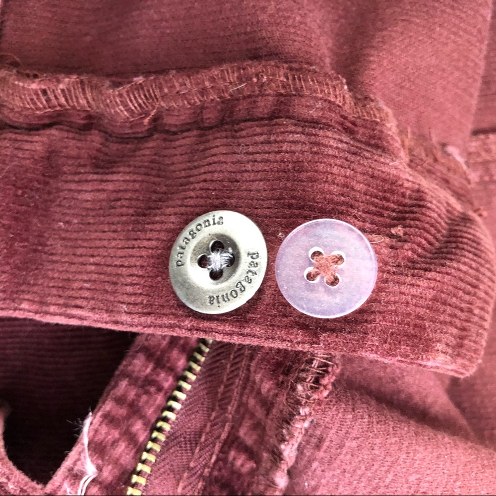 Patagonia Organic Cotton Corduroy Skirt Burgandy - Picture 9 of 9